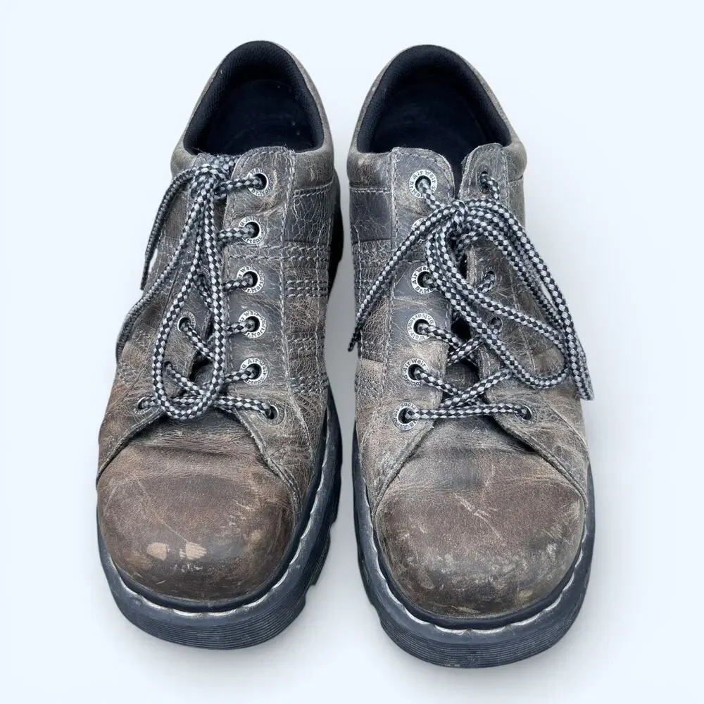 Vintage Y2K Dr. Martens Chunky Broden Leather Oxford Shoes Men’s 10 / Women’s 11